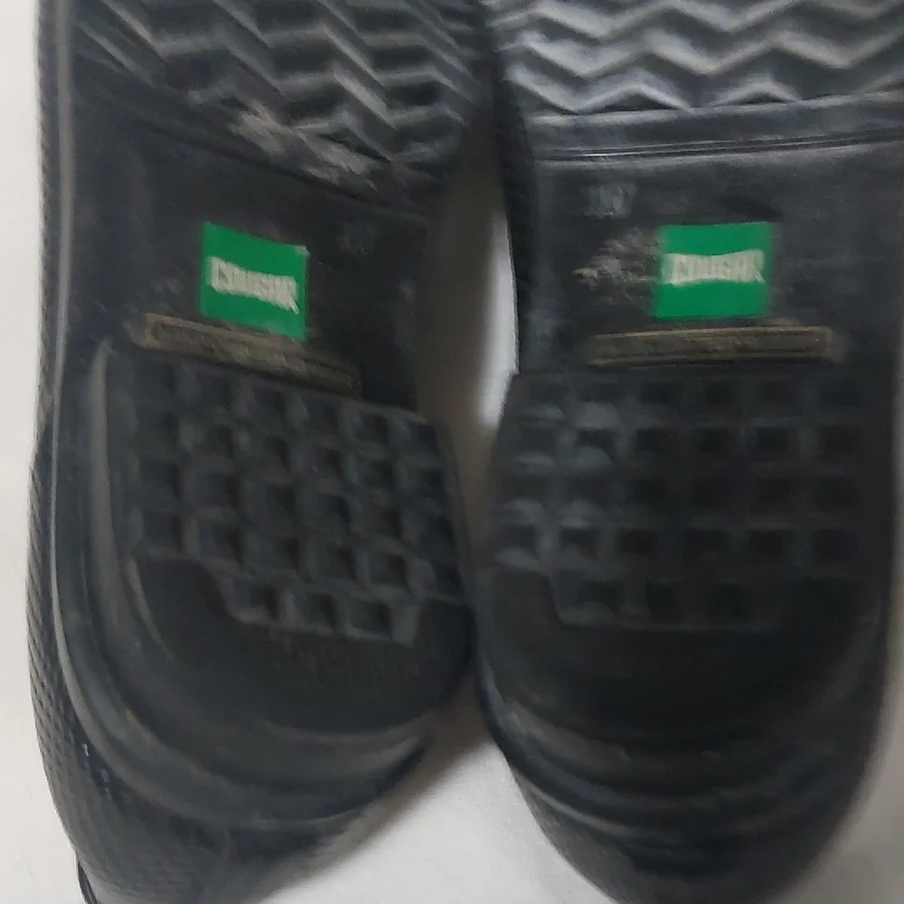 Cougar, Size 10, Black Textured Women's Flats - Picture 10 of 11